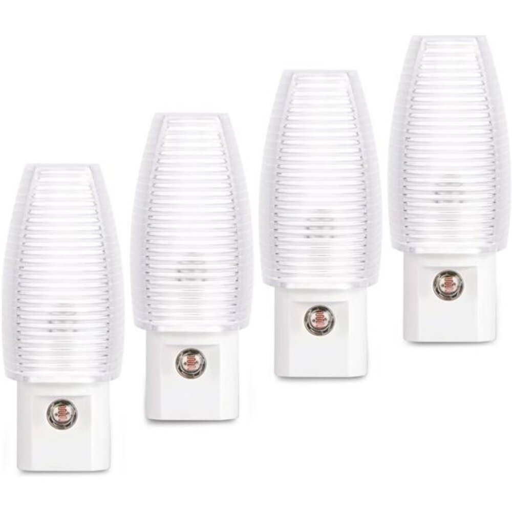 Plug in Night Light, Warm White LED Nightlight,Dusk to Dawn Sensor,Kids, Nursery